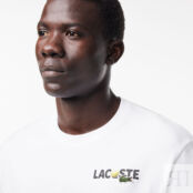 Мужская футболка Lacoste из плотного хлопка фото 3