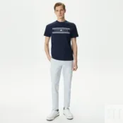 Мужская футболка Lacoste из хлопка фото 4