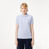 Женское поло Lacoste Classic Fit из хлопка Pique фото 1