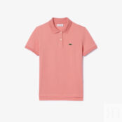 Женское поло Lacoste Classic Fit из хлопка Pique фото 5