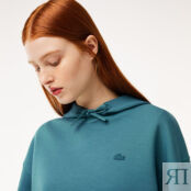 Женская толстовка Lacoste Loose Fit с капюшоном фото 3