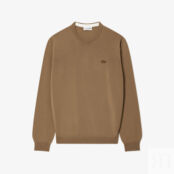 Мужской свитер Lacoste из шерсти мериноса фото 5