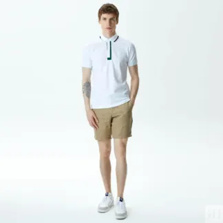 Мужские льняные шорты Lacoste Regular Fit