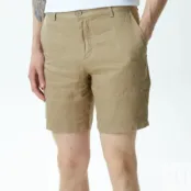 Мужские льняные шорты Lacoste Regular Fit фото 4