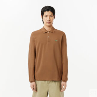 Мужское поло Lacoste L.12.21 Classic Fit с длинным рукавом