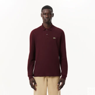 Мужское поло Lacoste L.12.21 Classic Fit с длинным рукавом