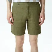 Мужские льняные шорты Lacoste Regular Fit фото 4