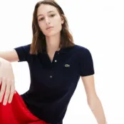 Женское поло Lacoste Slim Fit фото 1