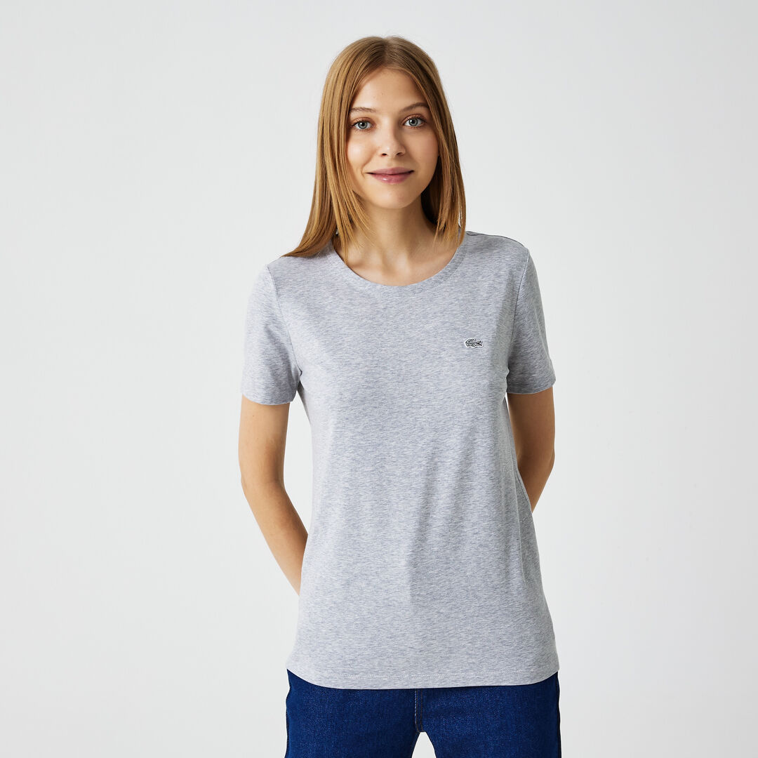 Женская футболка Lacoste Slim Fit фото 1