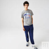 Мужская футболка Lacoste с круглым вырезом фото 3