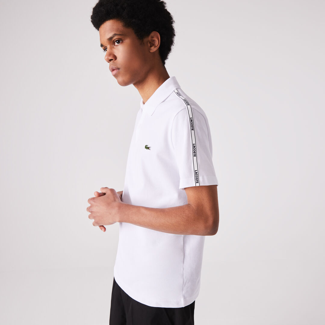 Мужское поло Lacoste Regular Fit из стрейч-хлопка фото 1