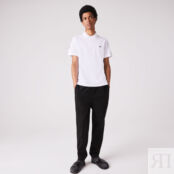 Мужское поло Lacoste Regular Fit из стрейч-хлопка фото 3