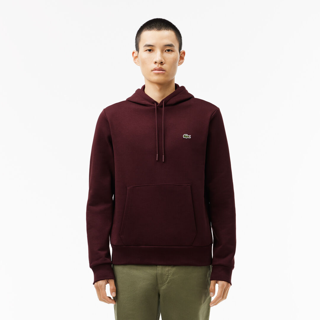 Мужская толстовка Lacoste Classic Fit с флисом фото 1