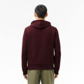 Мужская толстовка Lacoste Classic Fit с флисом фото 2