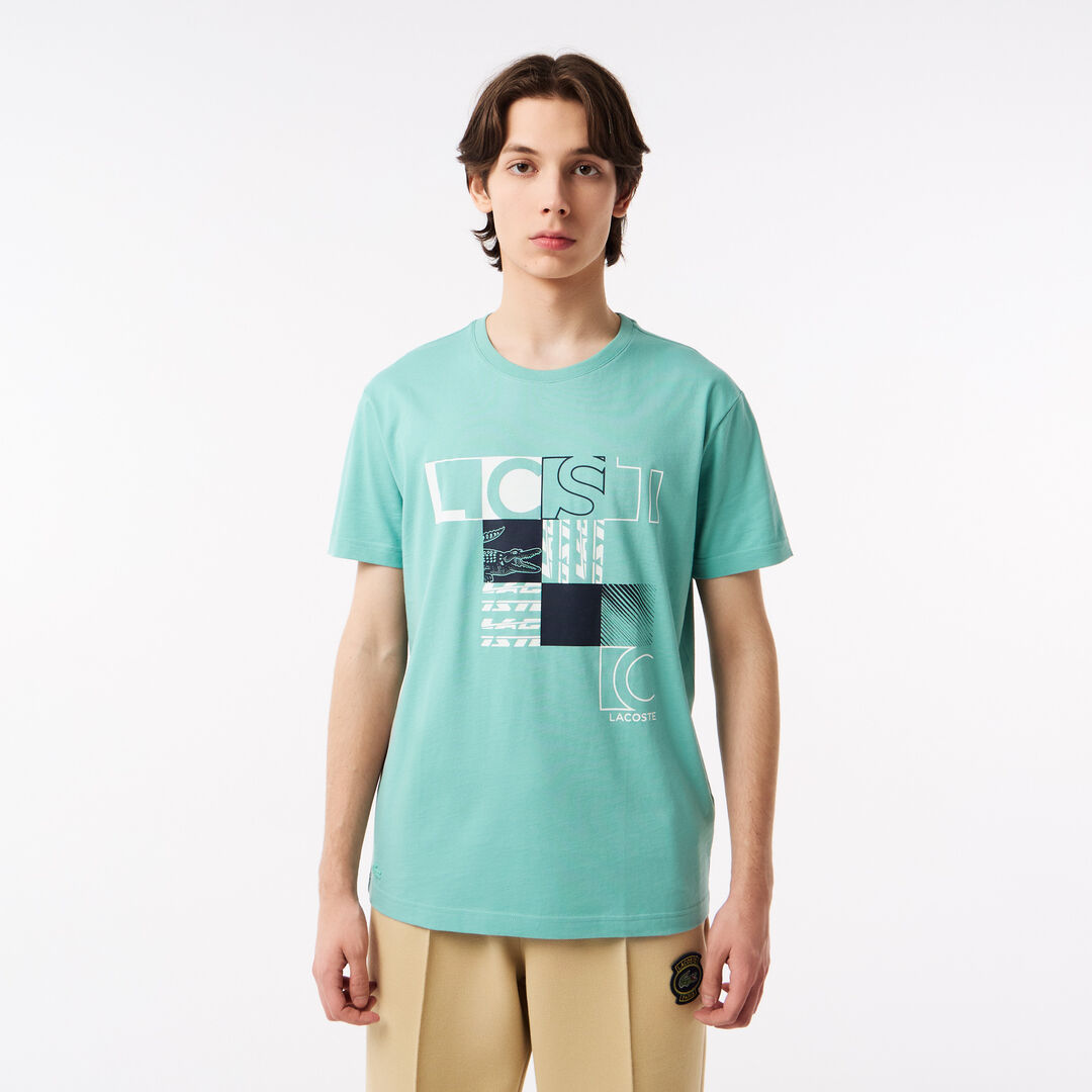 Мужская футболка Lacoste Slim Fit фото 1