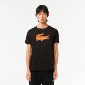 Мужская футболка Lacoste с принтом Regular Fit фото 1