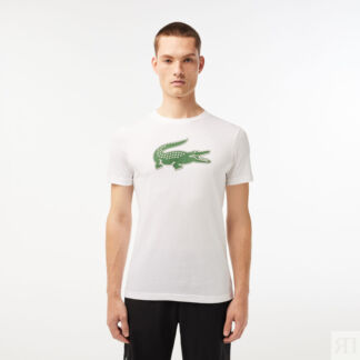 Мужская футболка Lacoste с принтом Regular Fit