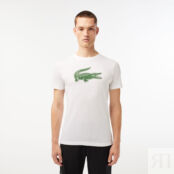 Мужская футболка Lacoste с принтом Regular Fit фото 1