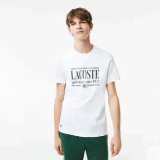 Мужская футболка Lacosteэ Regular Fit