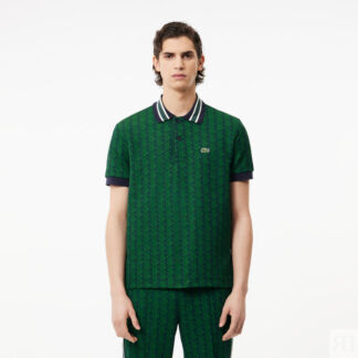 Мужское поло Lacoste Classic Fit с монограммой