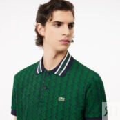 Мужское поло Lacoste Classic Fit с монограммой фото 3