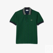 Мужское поло Lacoste Classic Fit с монограммой фото 5