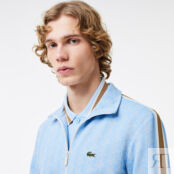Мужская жаккардовая толстовка Lacoste PARIS с монограммой фото 3