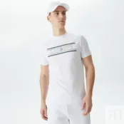 Мужская футболка Lacoste из хлопка фото 1