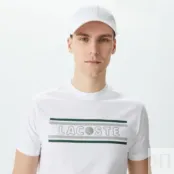 Мужская футболка Lacoste из хлопка фото 3