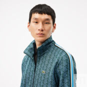 Мужская жаккардовая толстовка Lacoste PARIS с монограммой фото 3