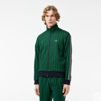 Мужская жаккардовая толстовка Lacoste PARIS с монограммой