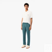 Жаккардовые спортивные брюки Lacoste Paris с монограммой фото 1