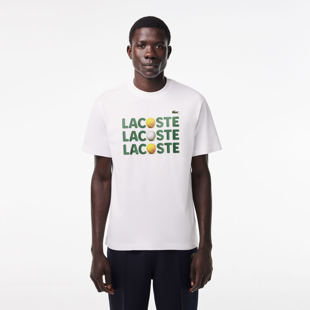 Мужская футболка Lacoste Regular Fit фото 1