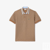 Мужское поло Lacoste Classic Fit с монограммой фото 5