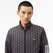 Мужская жаккардовая толстовка Lacoste PARIS с монограммой фото 3
