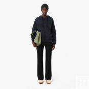 Шерстяная шапка Lacoste Unisex в рубчик фото 4