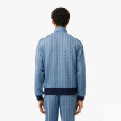 Мужская жаккардовая толстовка Lacoste PARIS с монограммой фото 2