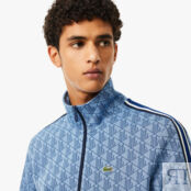 Мужская жаккардовая толстовка Lacoste PARIS с монограммой фото 3