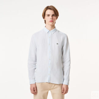 Мужская льняная рубашка Lacoste