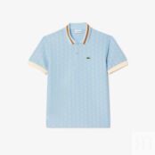 Мужское поло Lacoste Classic Fit с монограммой фото 5