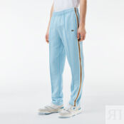 Жаккардовые спортивные брюки Lacoste Paris с монограммой фото 4