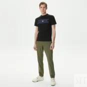 Мужская футболка Lacoste из хлопка фото 4