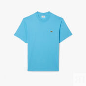 Мужская хлопковая футболка Lacoste с коротким рукавом фото 5