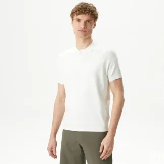 Мужское тёплое трикотажное поло Lacoste