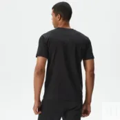 Мужская хлопковая футболка Lacoste Relaxed Fit фото 2