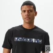 Мужская хлопковая футболка Lacoste Relaxed Fit фото 3