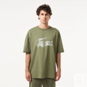 Мужская хлопковая футболка Lacoste фото 1
