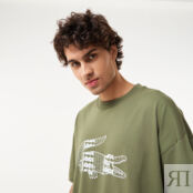 Мужская хлопковая футболка Lacoste фото 3