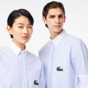 Мужская рубашка Lacoste Croc 80's фото 3
