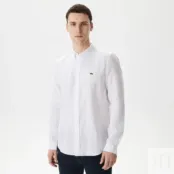 Мужская льнаная рубашка Lacoste фото 1